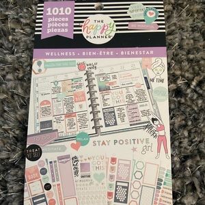 The Happy Planner Other - New Happy Planner Wellness Sticker Book The Happy Planner Other - New Happy Planner Wellness Sticker Book